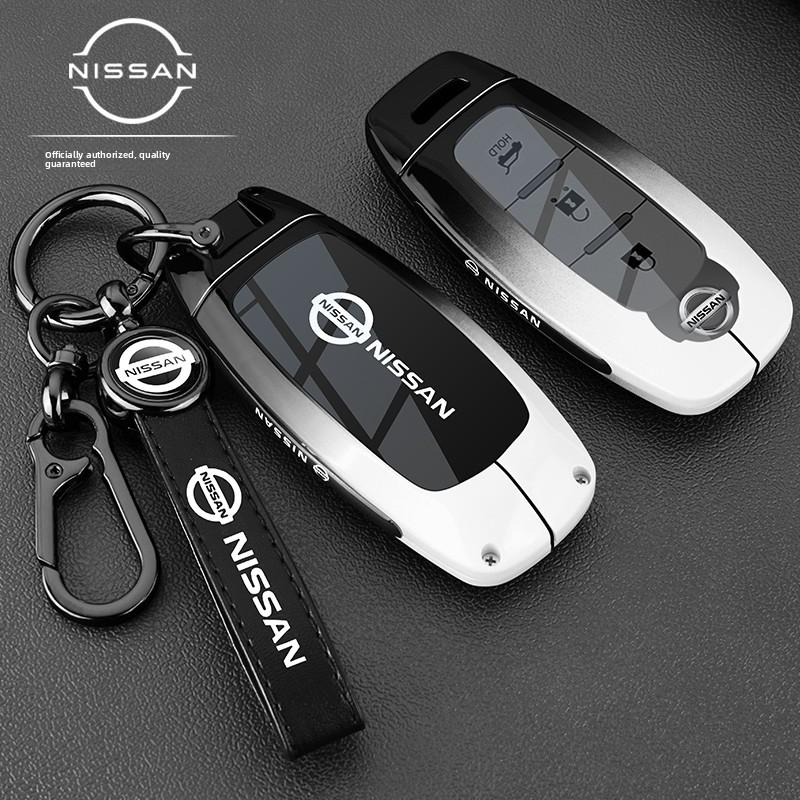 Zinc Alloy Key Prtoect Case Holder Cover for Nissan X-trail T33 Kicks Qashqai J12 Juke Teana Altima Ariya 2023 2024 Remote