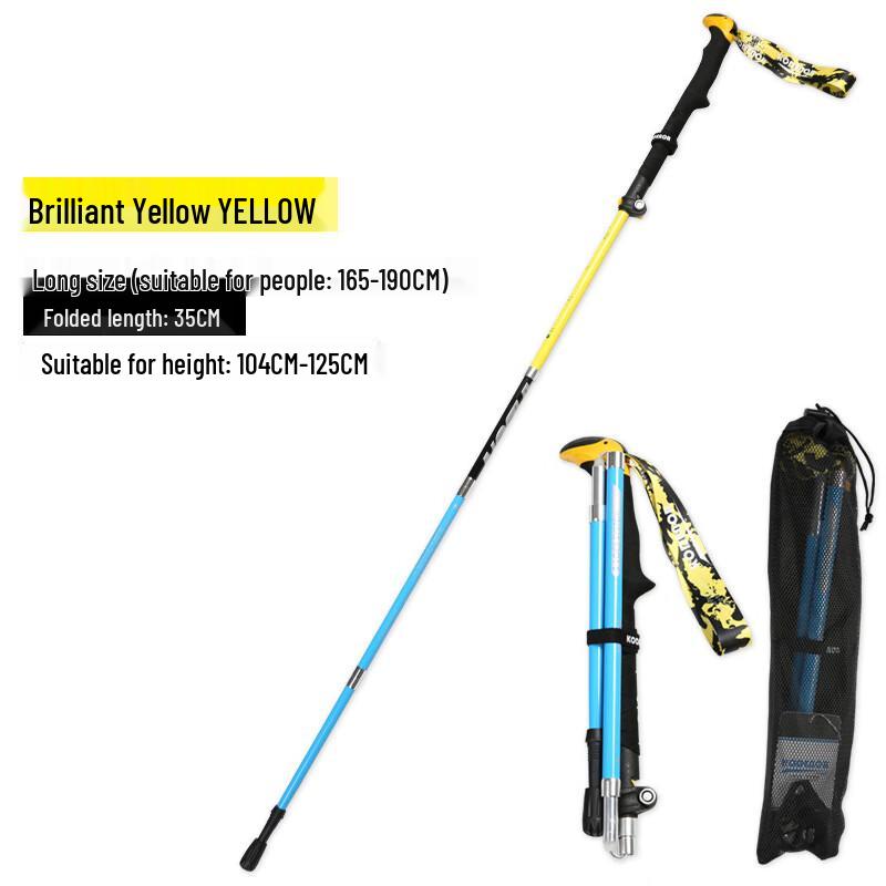 Carbon Fiber 5-Section Folding Trekking Pole