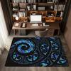 Ethnic Style Carpet For Living Room, Bedroom And Kitchen - Printed Floor Mat, Easy To Clean, Flannel Rug Home Decoration