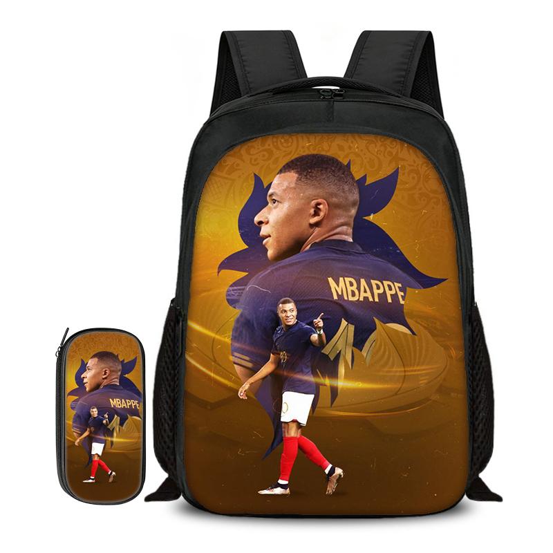 Harajuku Tendance Unique Drôle tungtungtung Design 3D 3pcs Sacs Étudiant Apprenant Quotidien Sac à Dos Ordinateur Portable Sac Repas Trousse à Crayons