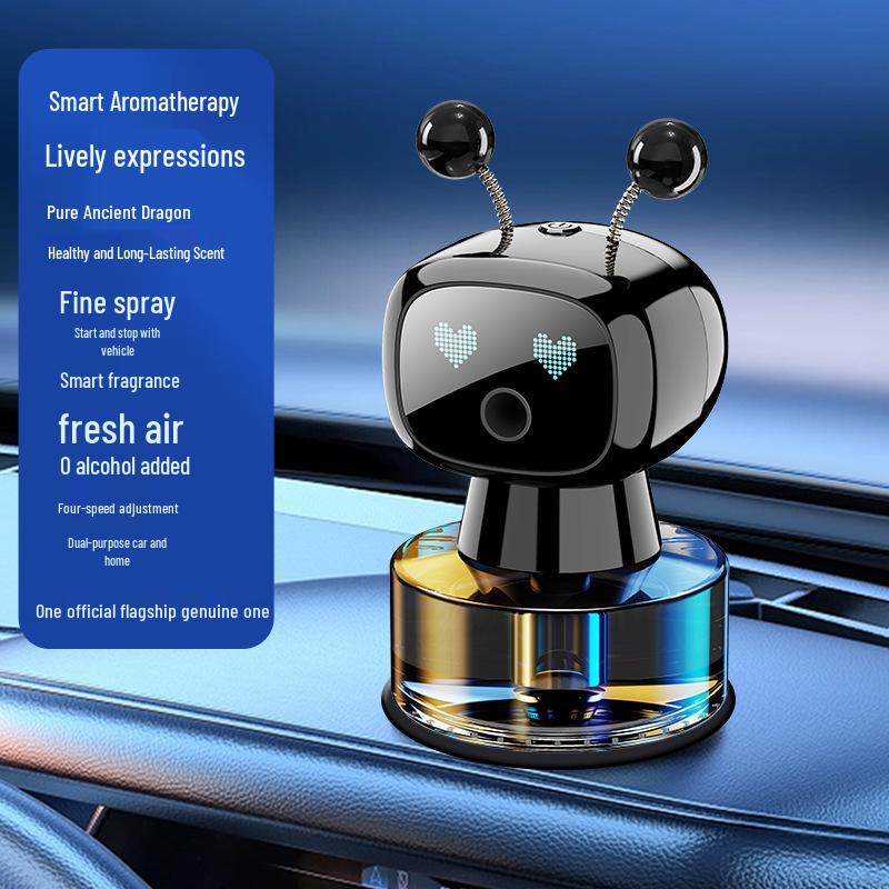 Creative Car Aroma Diffuser: Long-Lasting Fragrance Robot Ornament for Air Vent Decoration