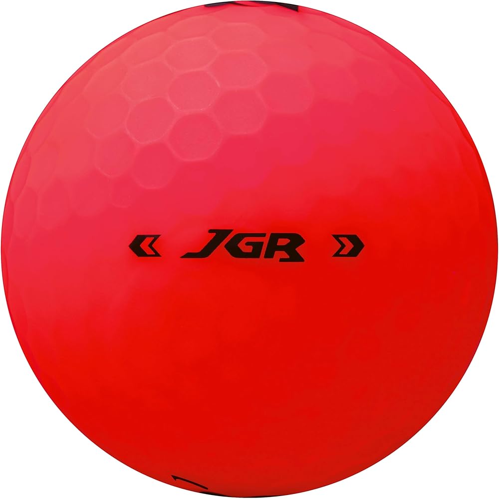 Bridgestone TOUR B JGR Golf Balls 12 Pack Matte Red 2025 Model