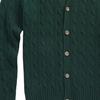Polo Ralph Lauren Sweater Solid Color Logo Embroidery Single-Breasted Knit Kids Sweater Green CWPOSWEY6820417-300