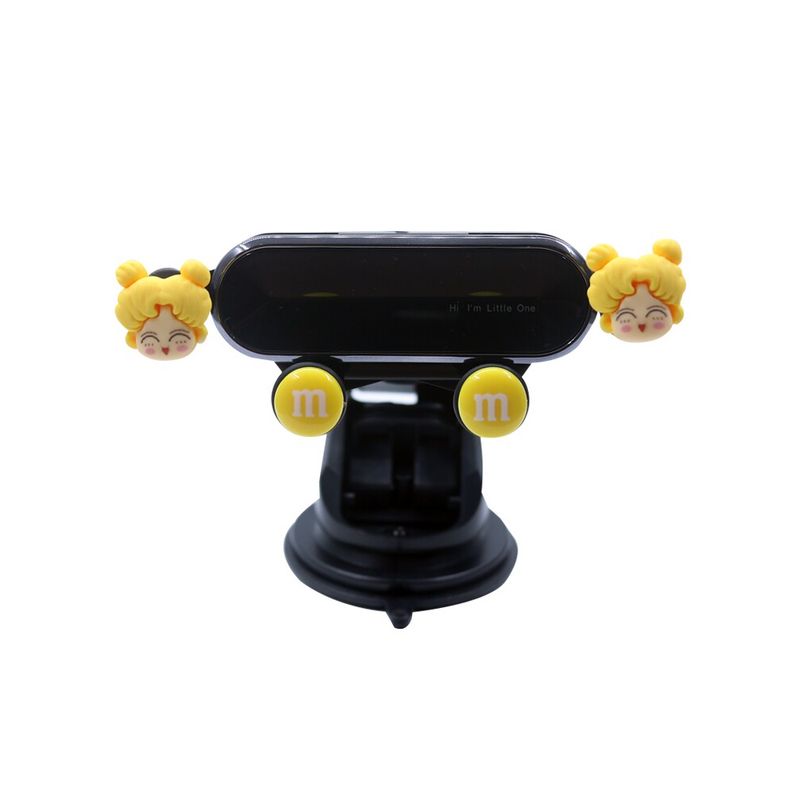 Car Phone Holder Cute Suction Cup Fixed Car Support Universal Car Car Interior Navigation Support