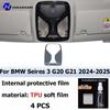 For BMW Series 3 G20 G21 2024-2025  Automotive Interior Center Console Protection Sticker LCD Display Matte TPU Protective Film