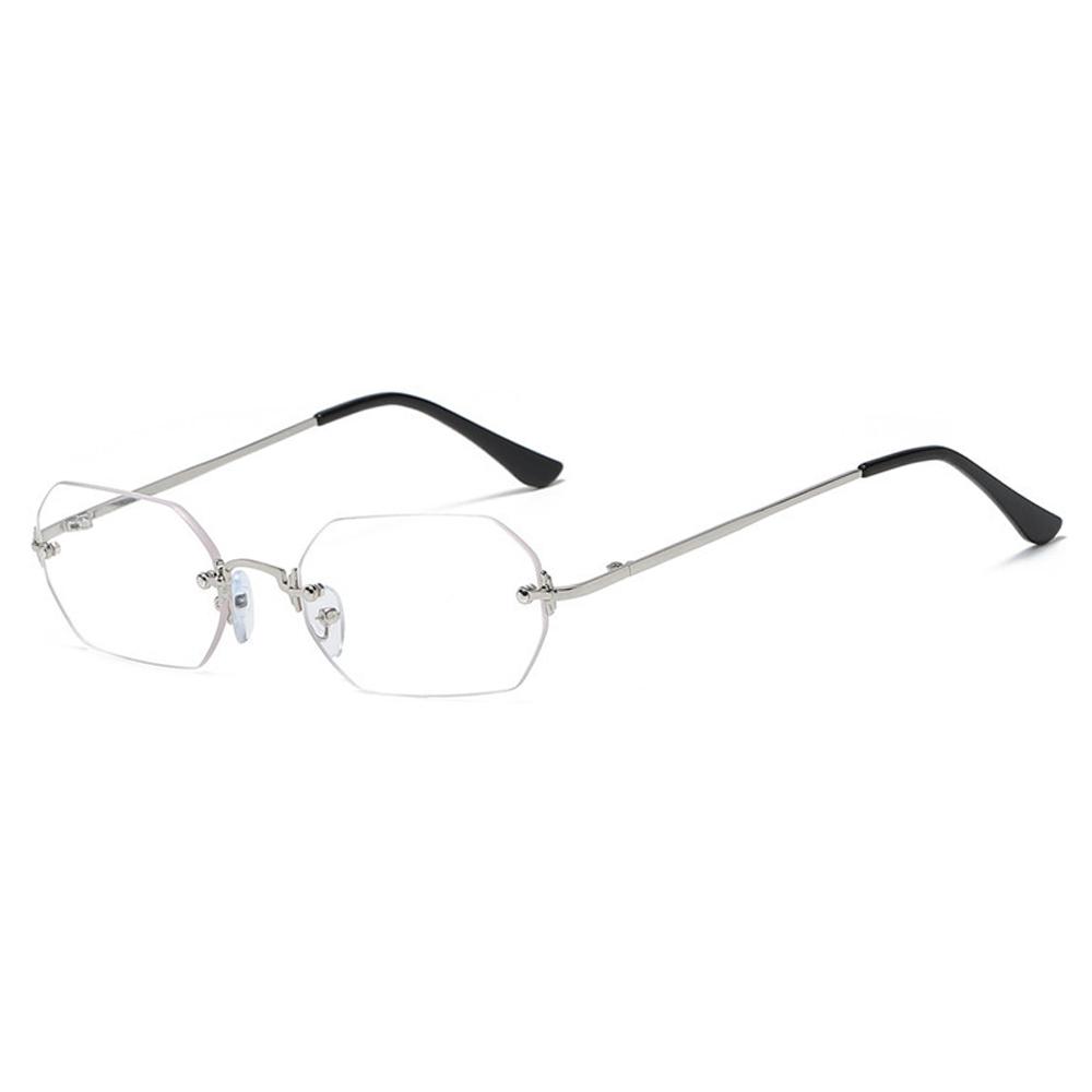 

Винтажные прямоугольные солнцезащитные очки без оправы для женщин UV400 очки от солнца для вождения летние очки с маленькой оправой