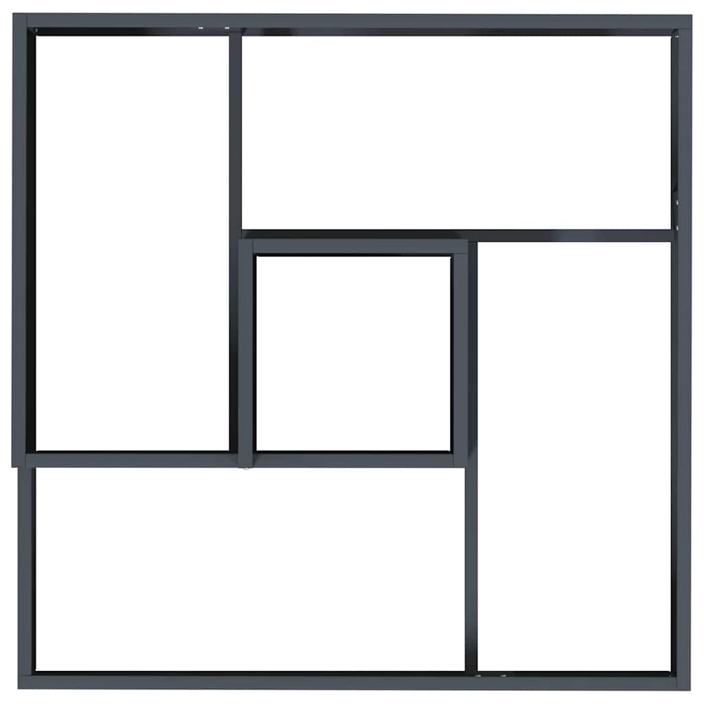 Garden Planter Anthracite 80 X 80 X 50 Cm