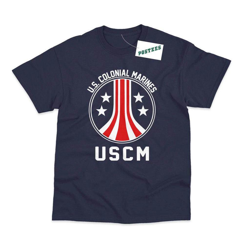 Us Colonial Marines Uscm Inspired By Alien Printed TShirt S