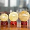 Natural Stone Cintrie Crystal Round Ball Beads Reiki Polishing Massage Ball Reiki power Living Room Decoration Crafts 118
