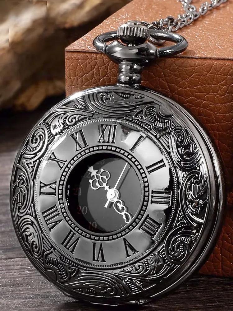 

Карманные часы one size чёрный