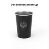 Stainless Steel Drinking Cup Heat-Resistant Rustproof Food Grade Dishwasher Safe Outdoor Camping Beer Tea Cup Coffee Mug