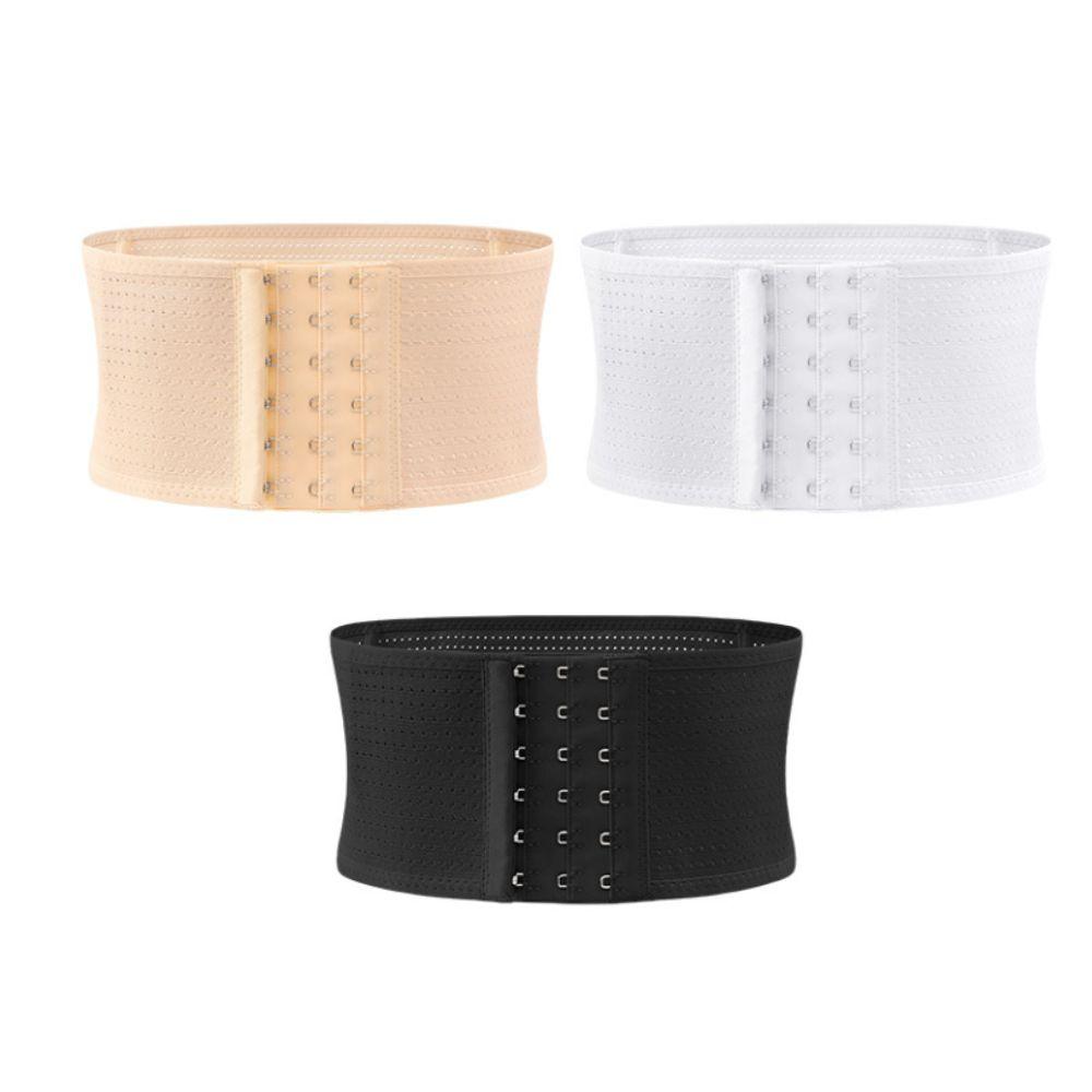 Seamless Short Waist Belt Hollow Girdle Body Shaper Breathable Tummy Control Shapewear  Women