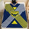 1 Stück Oxford United FC Aufdruck Flanelldecke, Hohe Qualität, Bequem für alle Jahreszeiten, Heimdekoration, Wärme und Komfort, Perfekt für Weihnachtsgeschenke
