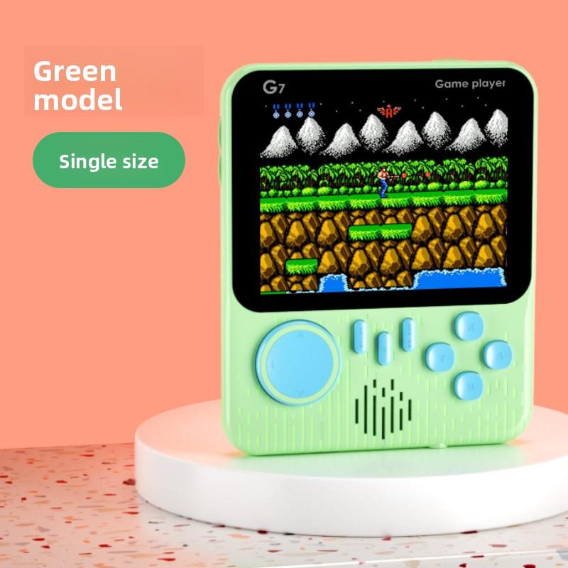 

G7 Macaron Портативная игровая консоль 3,5-дюймовый большой экран Игра высокой четкости, Битва двух душ, Ультратонкая портативная мини G7 green singles
