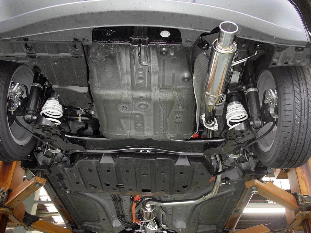 HKS Automotive Sports Muffler Silent High Power Honda Vehicle Inspection Compatible Intake and Exhaust System Parts CR-Z ZF1/ZF2 32016-AH025