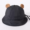 Cute Ears Baby Basin Hat Cartoon Bear Kids Fisherman Hats 6-36Month Children Outdoor Sunshade Visors Cotton Toddler Bucket Cap