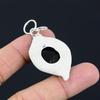 Daughters Day Deal Natural American Dichroic Glass 925 Silver Pendant Jewelry