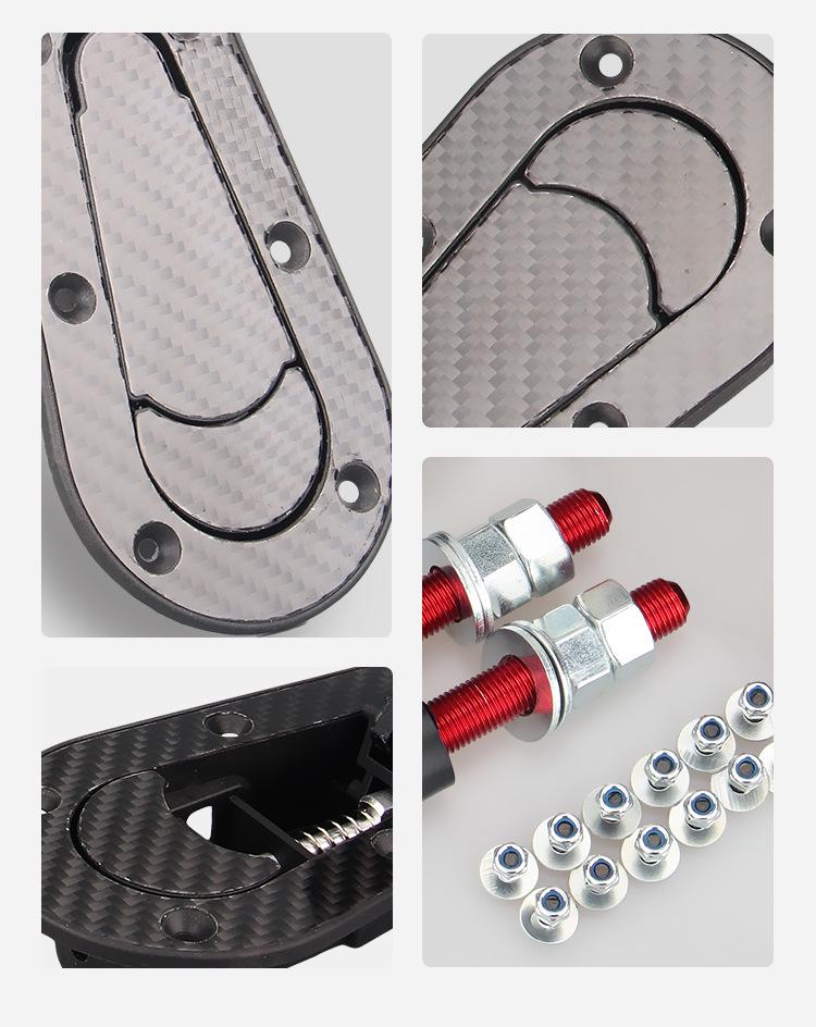 Carbon Fiber Racing Engine Hood Lock