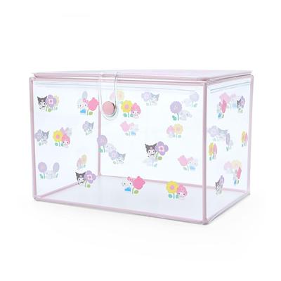 Sanrio Characters Transparente Aufbewahrungsbox Pastell Checker Aufbewahrungsbox 12 x 12 cm Charakter SANRIO 123064 18,2