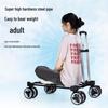 Fashionable Two-Way Foldable Pet Stroller & Carrier for Cats and Dogs, Detachable