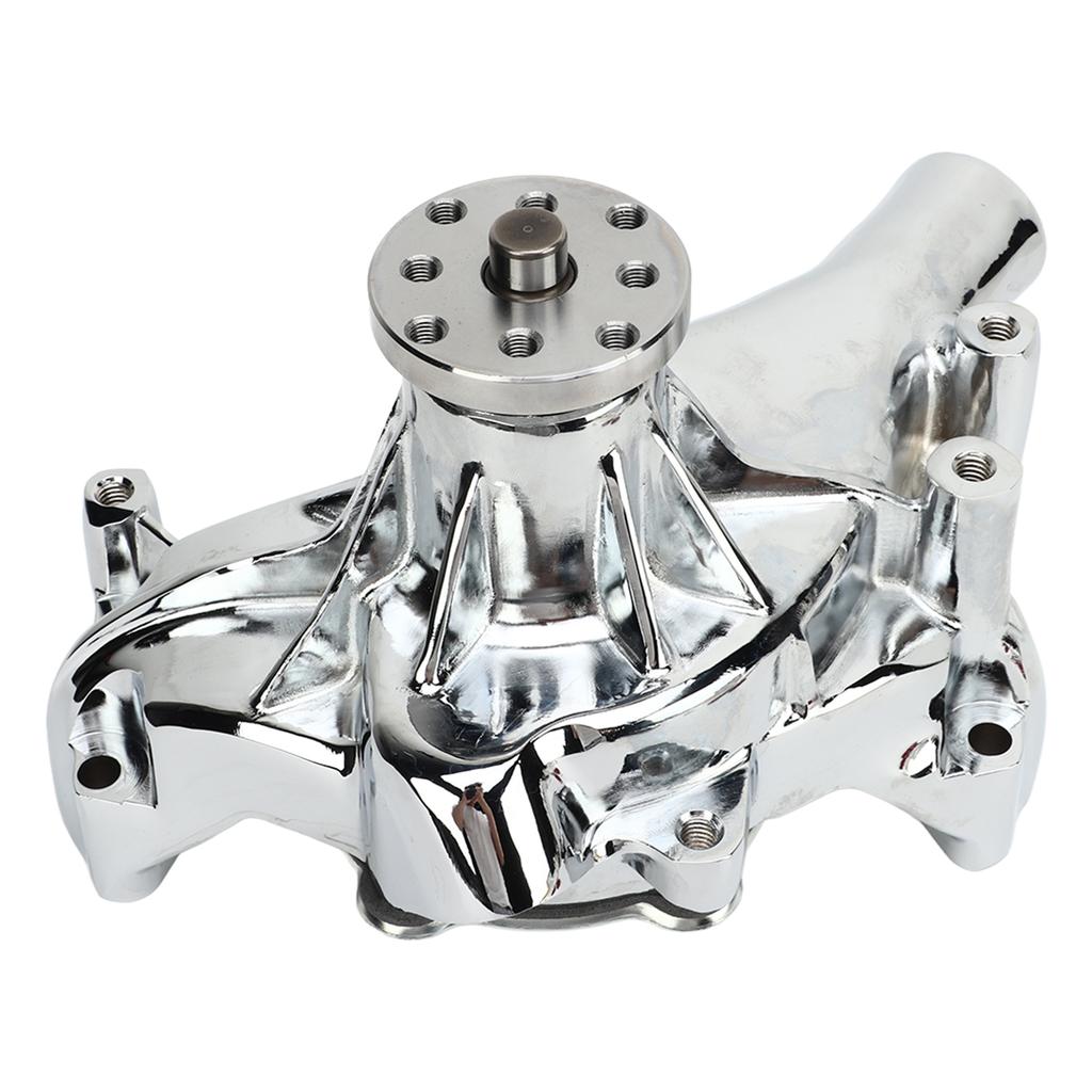 Long Water Pump High Volume Engine Water Pump Replacement for Chevy SB 283 327 350 383 400 V8 Engines Electroplating