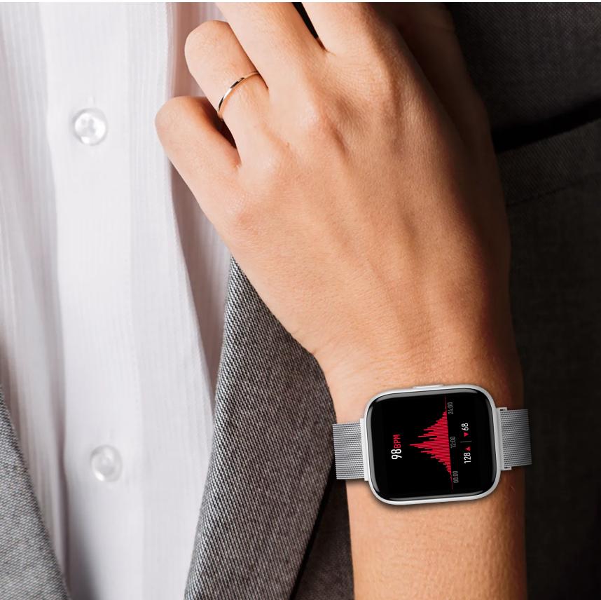 Buy T99 Bluetooth Call Smart Watch Music Magnetic Charging 1.55inch Women  Men Fitness Blood Pressure Smartwatch for Android IOS at affordable prices  — free shipping, real reviews with photos — Joom
