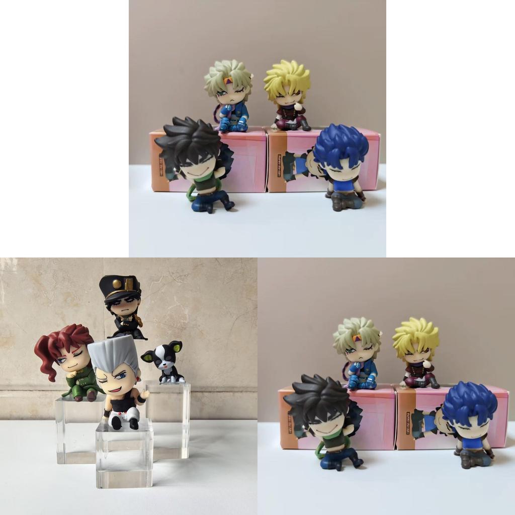 Jojos Bizarre Adventure Model Set With Pvc Material For Fans And Collectors