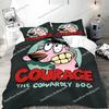 Cartoon C-Courage The Cowardly Dog Duvet Cover Exquisite Digital Print Bedding Set Comforter Bed Youth Home Decor Children Gift7