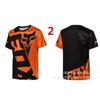 Herren Kurzarm-Motorrad-Fahrradtrikot Schnelltrocknend Offroad-Radfahren Disc-Sportarten