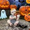 Yousheng Halloween Ghost Baby Statue Creepy Zombie Baby Doll Figurine Sculpture Holiday Party Desktop Decoration Ornament