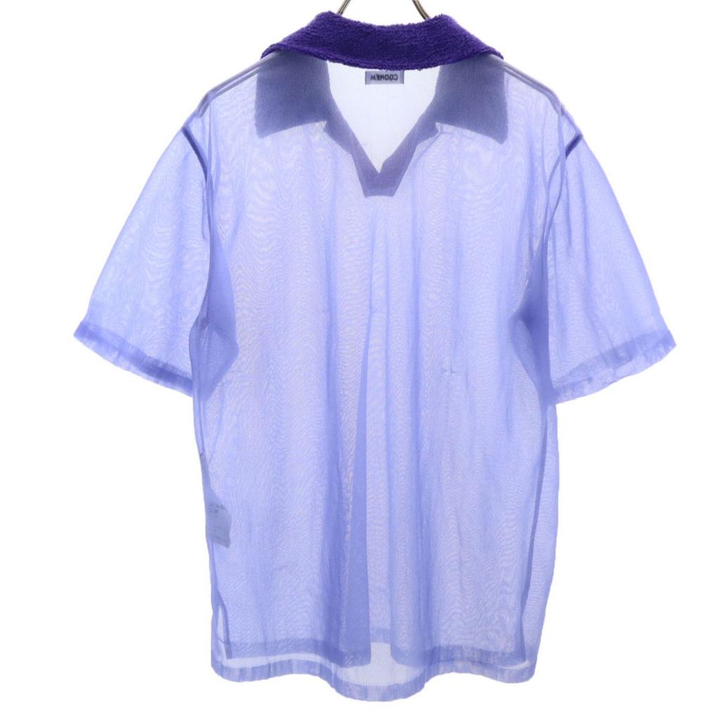 COOHEM Made In Japan Short Sleeve Shirt F Purple Men's Used