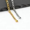 Men's Figaro Chain Bracelets,5.5mm Width Stainless Steel NK Chain Wristband,Hiphop Punk Jewelry Gift for Him