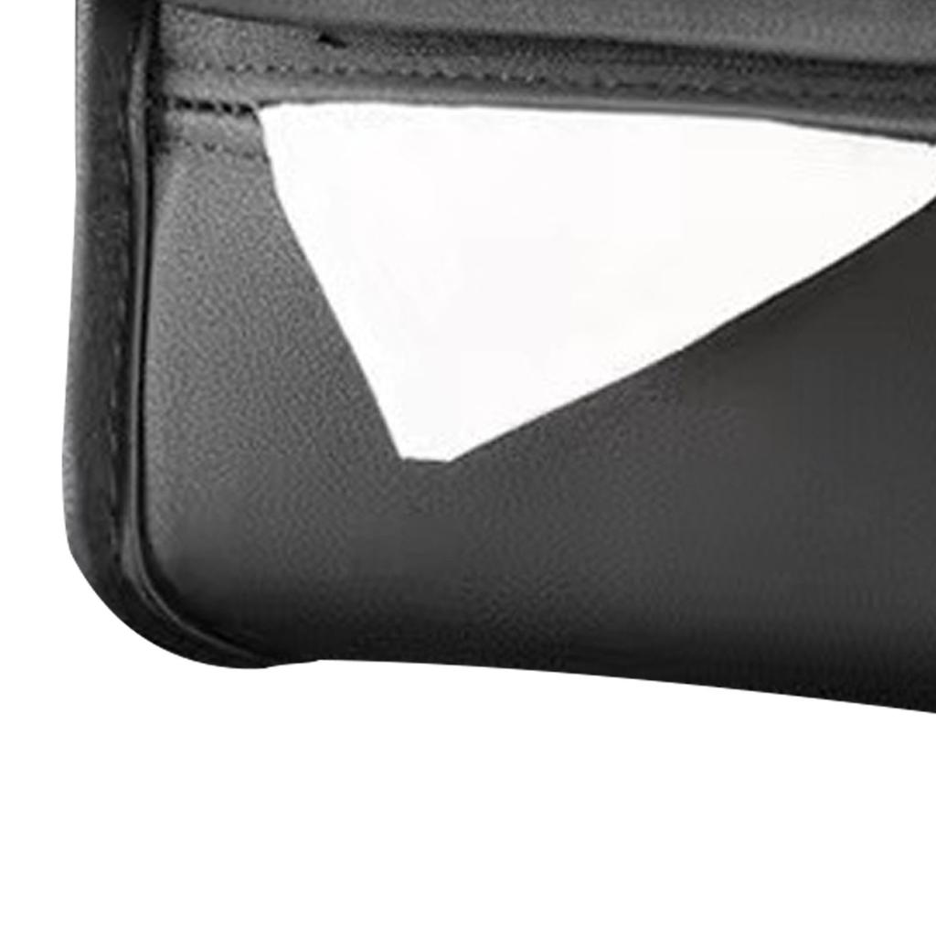 Armrest Tissue Box Holder Wear Resistant Pu Leather Backseat Tissue Case Holder Napkin