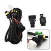 H11-Fog Light Wiring Harness Socket With LED Indicator Switch Automotive Relay For Honda For Ford Most Universal Car Modles