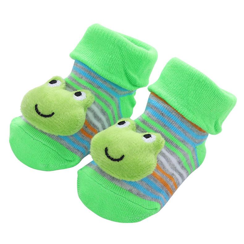 3D Baby Soccer Socks Anti-Slip Cotton Infant Socks Cute Football Pattern Soft Newborn Toddler Socks for Baby