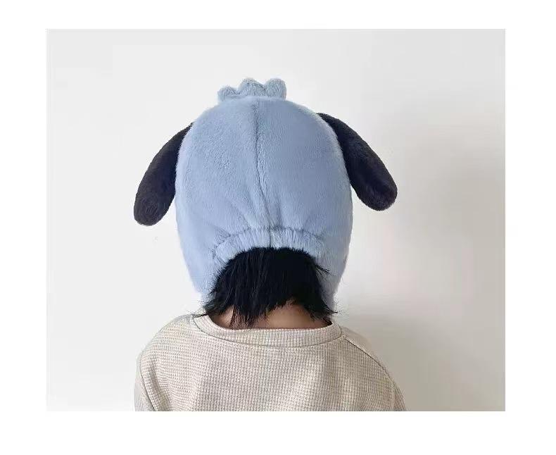 Autumn/Winter Baby Ear Protection Lei Feng Hat - Thick, Warm, Cute Cartoon Design for Boys and Girls