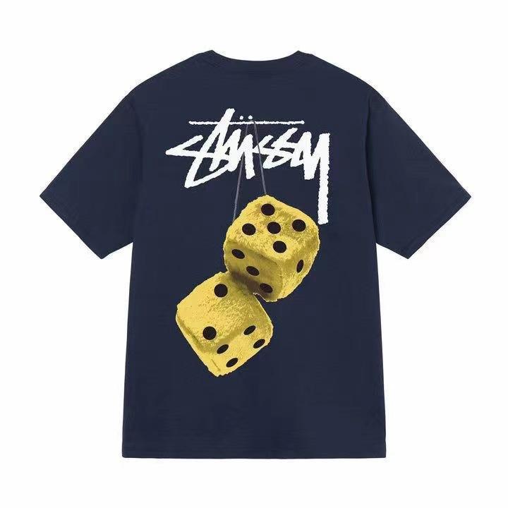 Three Standard New 2025 Men's and Women's Short-sleeved Summer Men's Loose 230g High-quality T-shirt