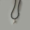 Starfish Spring Summer Necklace Short Neck Choker Chain Cute Pendant Necklace  for Women Girls