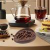 Coffee Bean Cup Weighing Tray For Kitchen Restaurant Home- Multipurpose Utensil Wooden Weigh Vessel Coffee S Tray