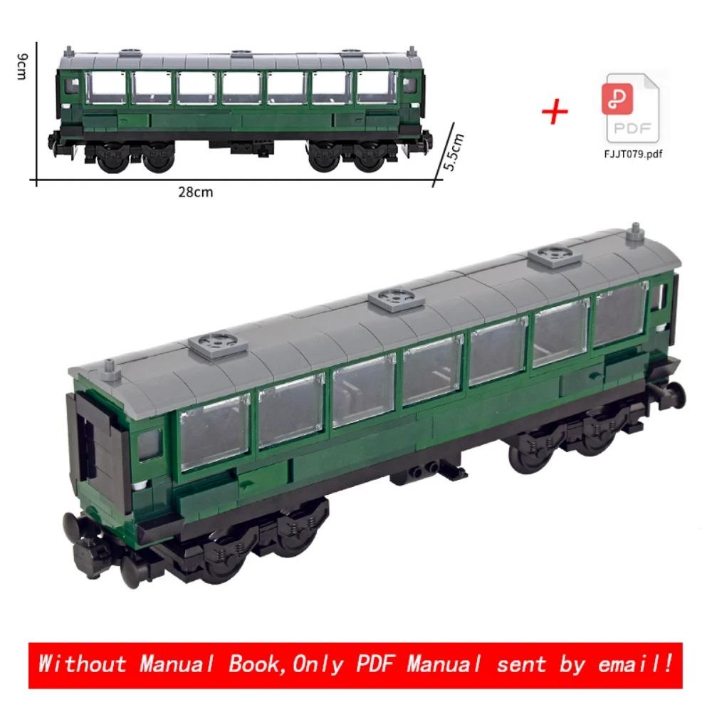 MOC Město Kreativní nápad Vlaková brzda Klasické auto Stavebnice Klasické auto Kostky Kostky Sestavené DIY Hračky