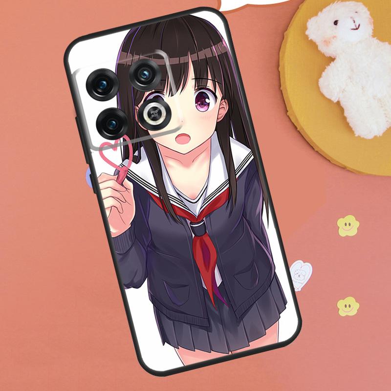 Anime Girl Cartoon Japan Cute Case For OnePlus 15 13 12 11 13T 13R 12R 10R 10T 8T OnePlus Nord 5 CE 4 3 Lite N20 N30 Funda