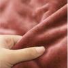 Autumn and Winter Women's Plus Size Loungewear Thick Warm Coral Fleece Pajama Set