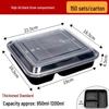 Disposable Multi-Compartment Takeaway Containers