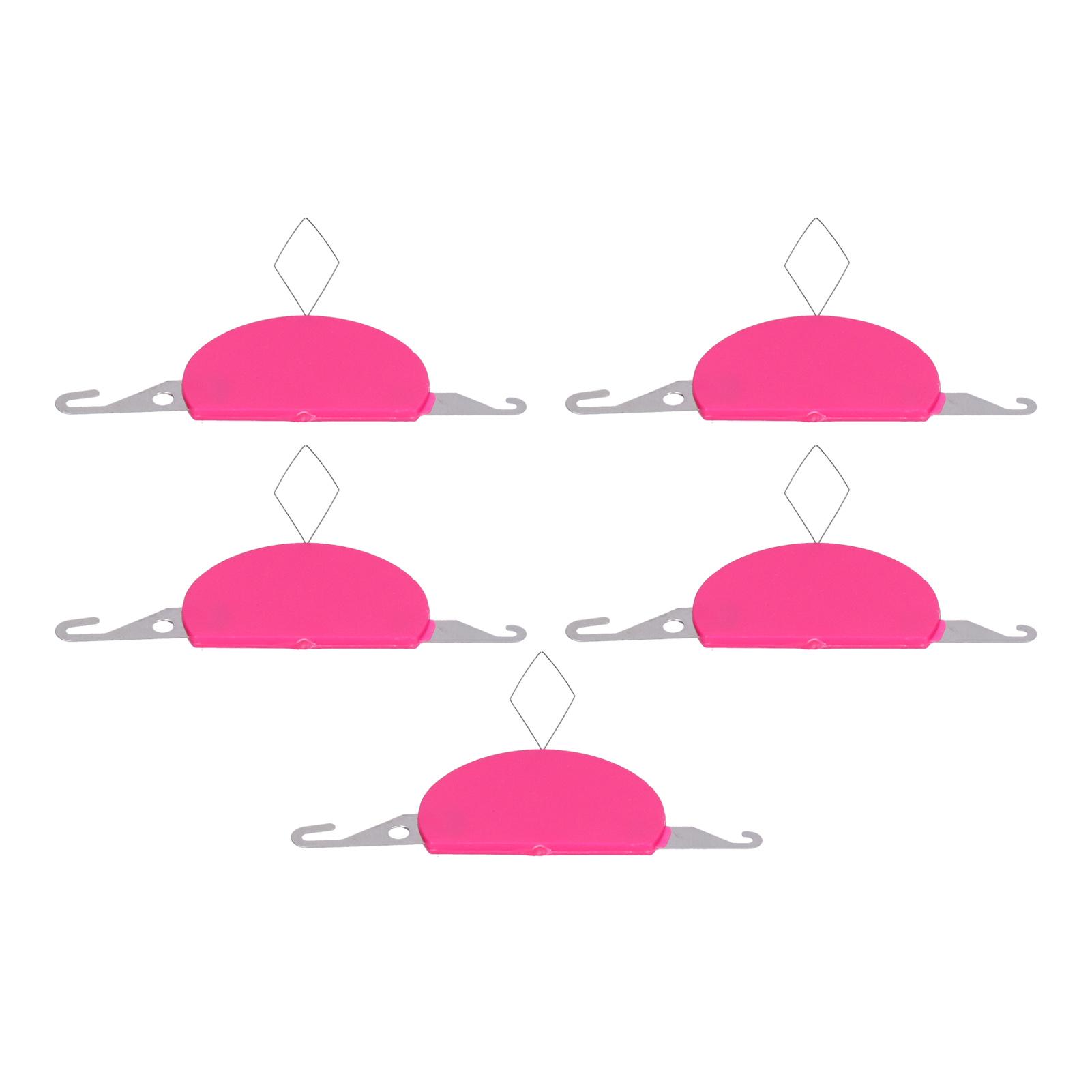 

5 ШТ Нитевдеватель 3 в 1 Мягкий Гибкий Легкий Портативный Прочный Нитевдеватель для Швейных ИглРозовый розы красного