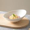 Dim Sum Bowl, Diagonal Bowl, Fruit Salad Bowl, Hotel Porcelain Cold Dish, Star Rain, Stone Pattern Quicksand Bowl, Special-Shaped Design Bowl