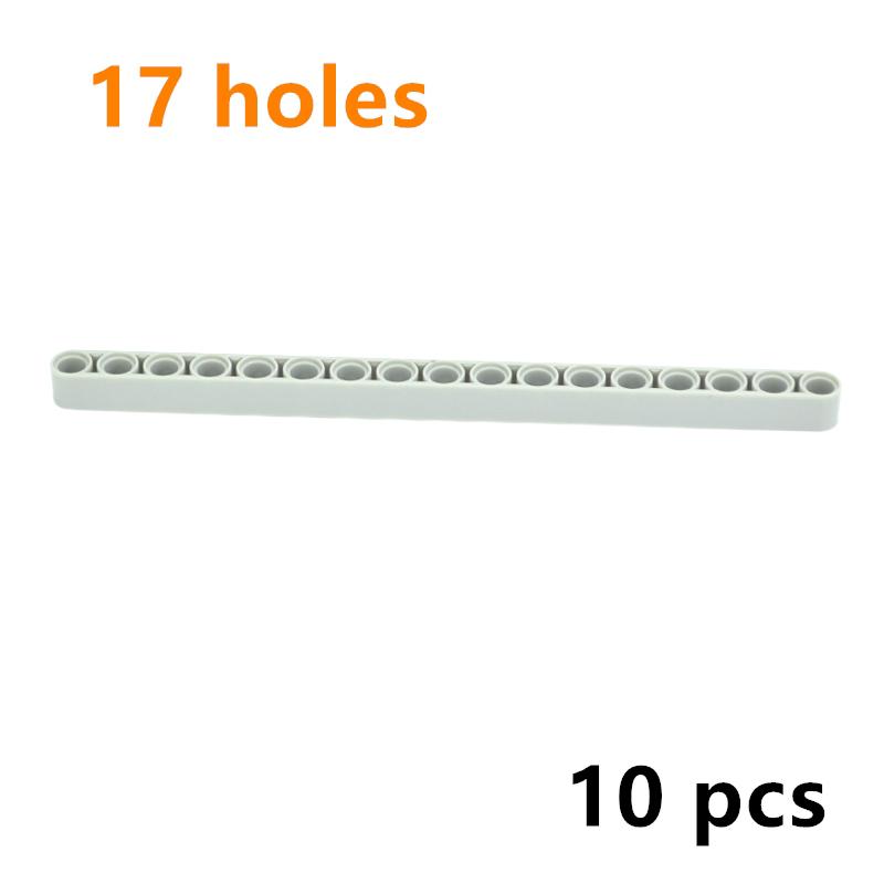 1x17 Thick Hole Arm Liftarm Assembles Particles Car Robot Educatinoal Building Blocks DIY Technical Construction Toys