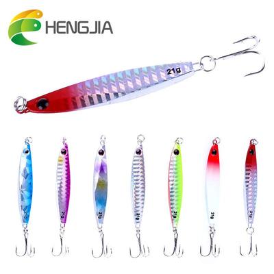 1pcs 21g HENGJIA Metal Lead Fishing Lures Jig Hook for Pike Trout Bass