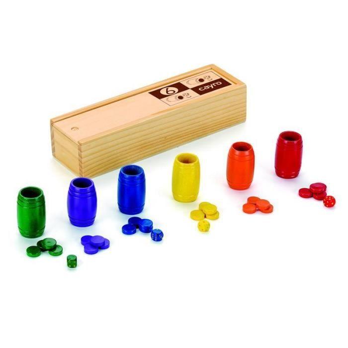 Jeu de société pour toute la famille - Acces.Parchis-goose Bois 6