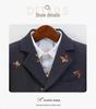 Children's Autumn/Winter Academy Style Suit Set for Boys and Girls - Formal Wear Skirt and Suit for Performances