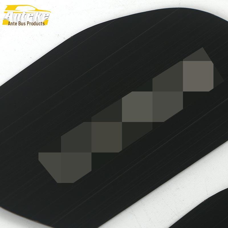 Oshan Z6 Edelstahl Türschale Kratzschutz Dekoraufkleber für Innentür.